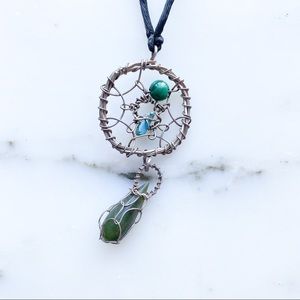 Metal Various Stone Street Art/Necklace from NYC